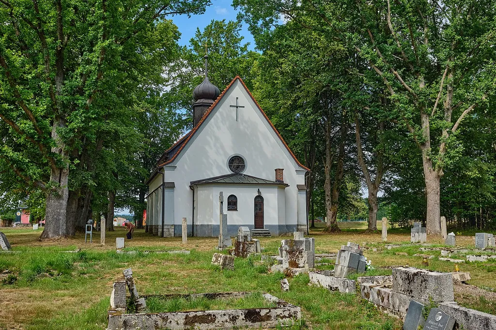 Broumov, kostel svaté Anny, okres Tachov