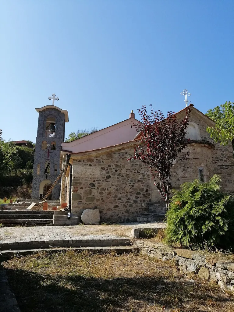 View of the St. Nicholas Church in Ljubanci
