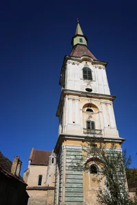 Lutheran church in Daia, Apold commune, Mureș