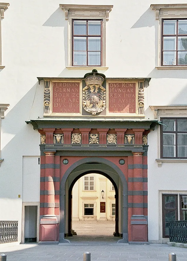 The Schweizertor by it:Pietro Ferrabosco at the Hofburg in Vienna