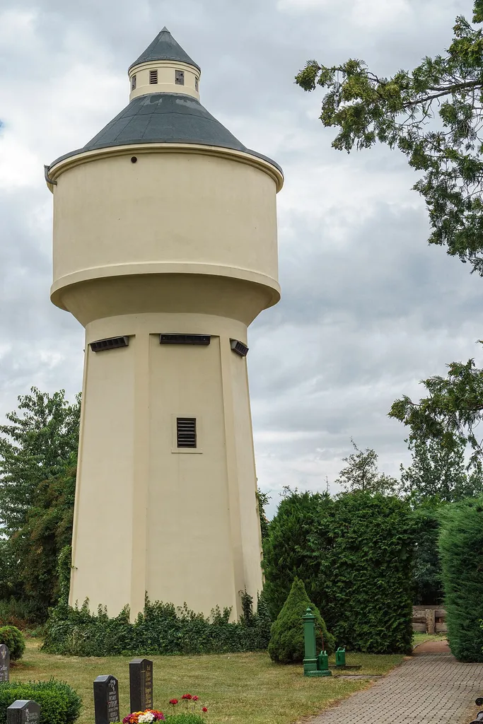 Wasserturm, Leipziger Straße in Elsteraue OT Reuden