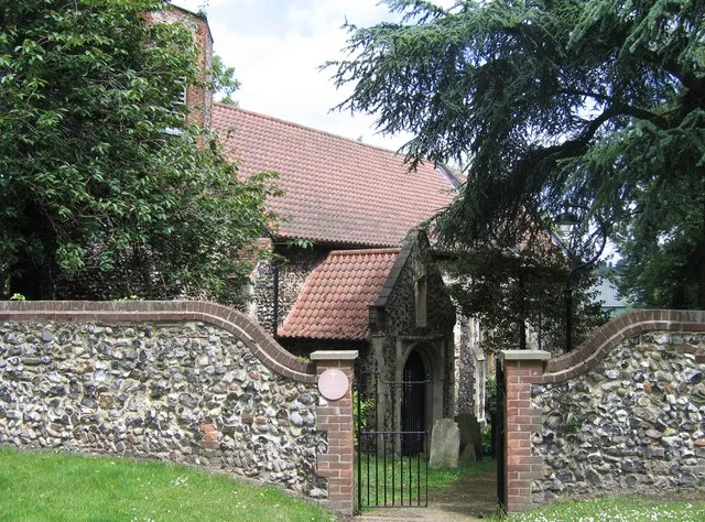 St Etheldreda, Norwich. Tucked away between King Street and Rouen Road, St Etheldreda is now an art studio : http://www.norfolkchurches.co.uk/norwichetheldreda/norwichetheldreda.htm