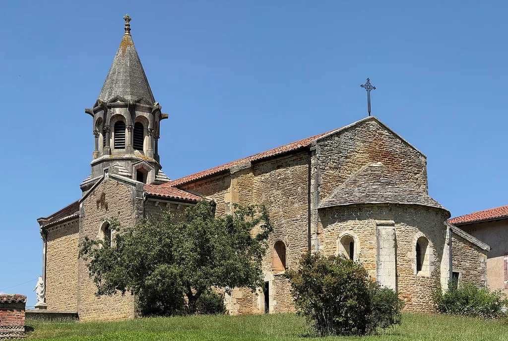 Église Saint-Symphorien, Illiat.