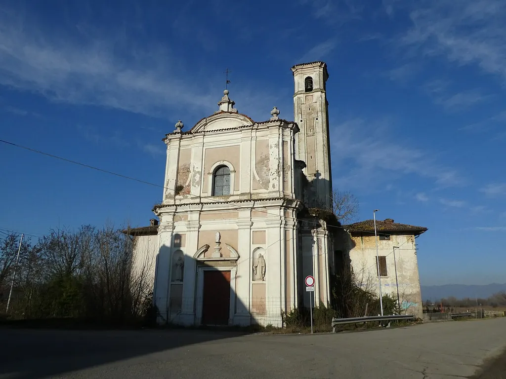Pontegatello (Azzano Mella, Lombardy, Italy), Decollation of Saint John the Baptist church