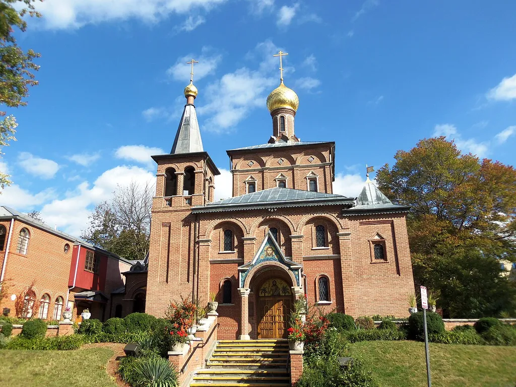 The Russian Orthodox Cathedral of St. John the Baptist in Washington, DC.