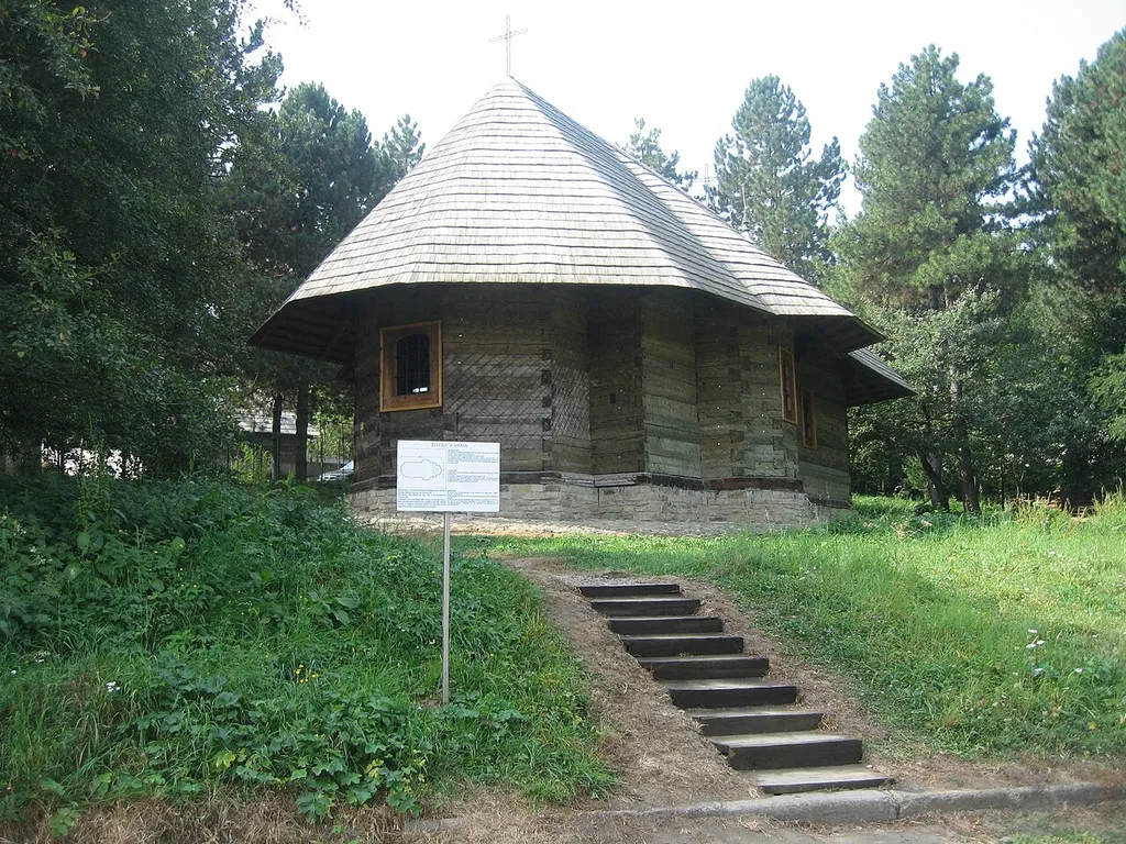 Bukovina Village Museum - Ascension Wooden Church from Vama.