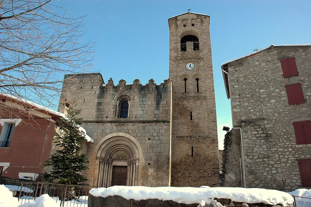 Santa Maria de Cornellà de Conflent - Façana principal