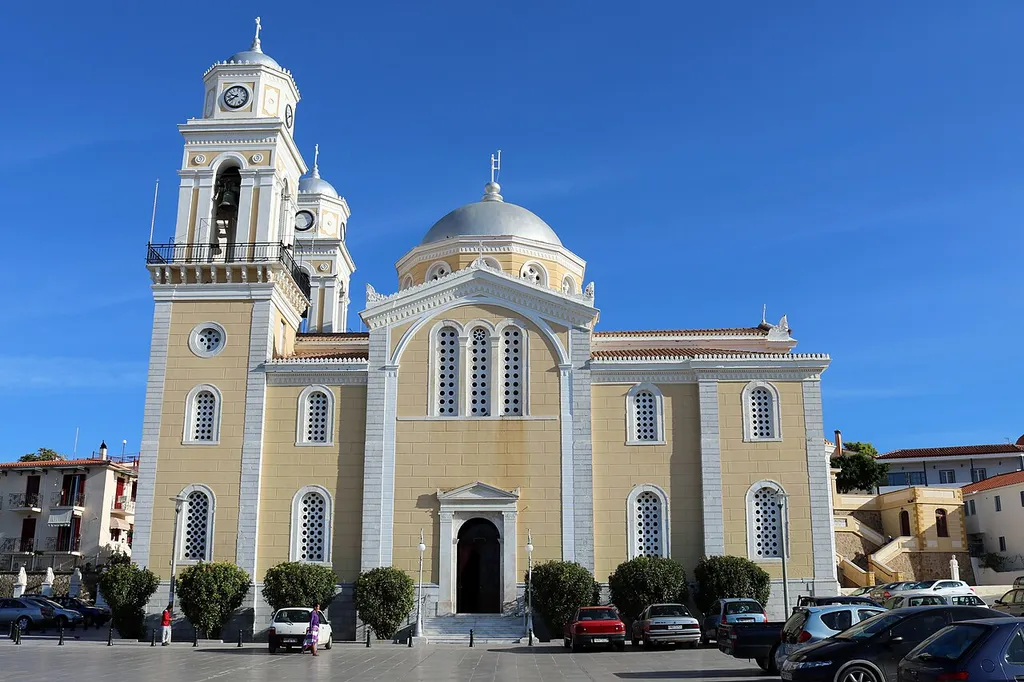 Church of the Ypapandi, in Kalamata, Regional Unit Messenia, Region Peloponnese, Greek