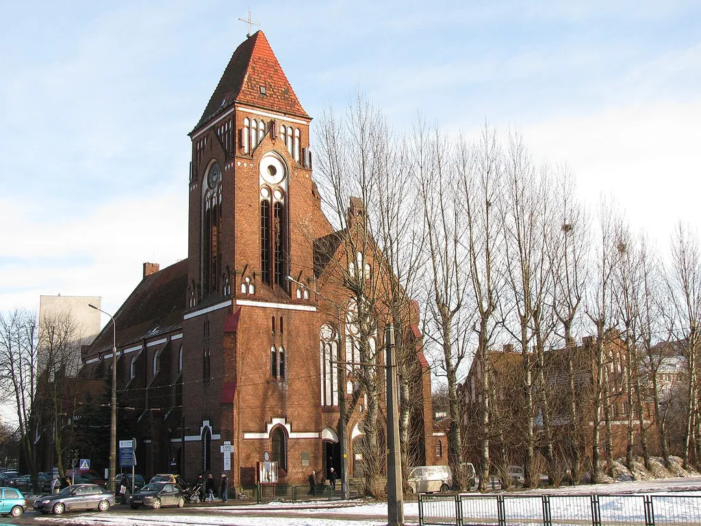 St. Francis of Assisi Church in Gdańsk, from 1906.
