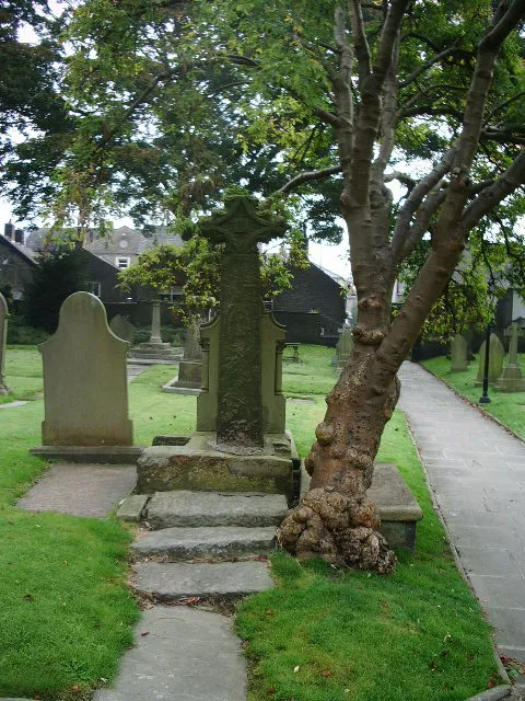St Mary's and All Saints Church, Whalley, Celtic Cross 1, near to Billington, Lancashire, Great Britain. <a title="http://www.ribblevalley.gov.uk/site/scripts/documents_info.php?documentID=839&amp;pageNumber=1" rel="nofollow" href="http://www.ribblevalley.gov.uk/site/scripts/documents_info.php?documentID=839&amp;pageNumber=1">Link</a><img style="padding-left:2px;" alt="External link" title="External link - shift click to open in new window" src="http://s0.geograph.org.uk/img/external.png" width="10" height="10"/>