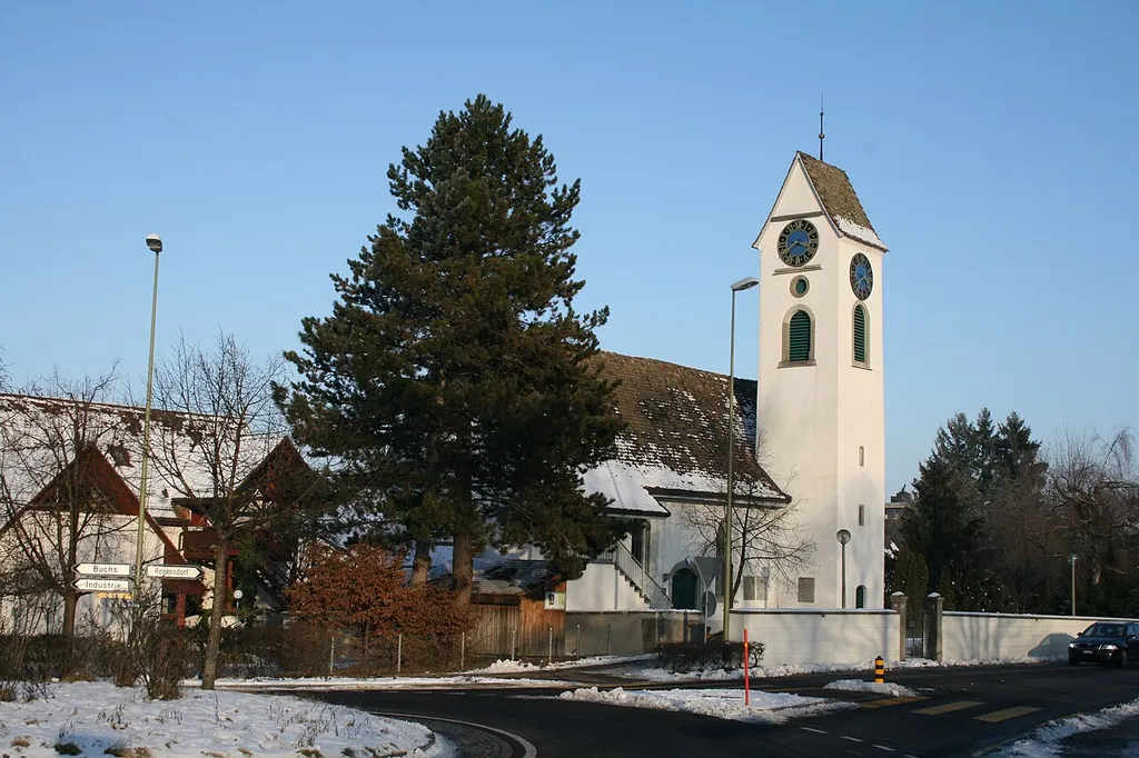 Ref. church of Dällikon ZH, Switzerland