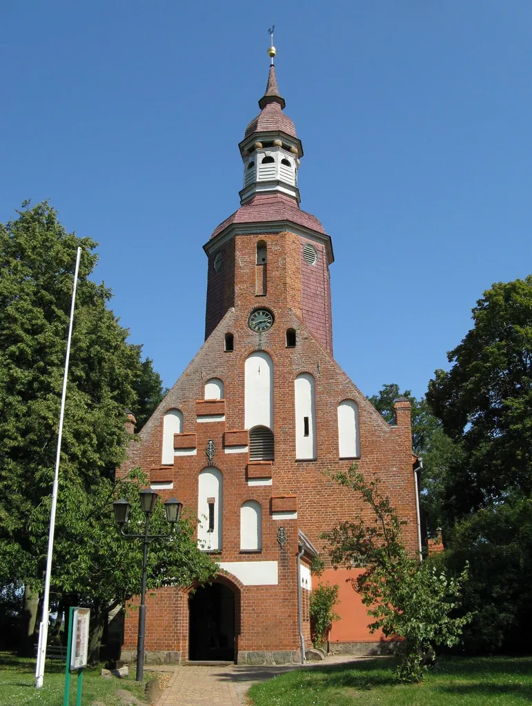 Church in Dargun, disctrict Demmin, Mecklenburg-Vorpommern, Germany