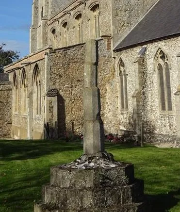 Old Central Cross in St George's churchyard
