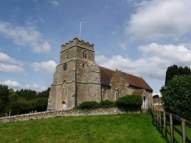 Kington Magna: the church from the south A view of the 513930, from a different angle and in better weather!