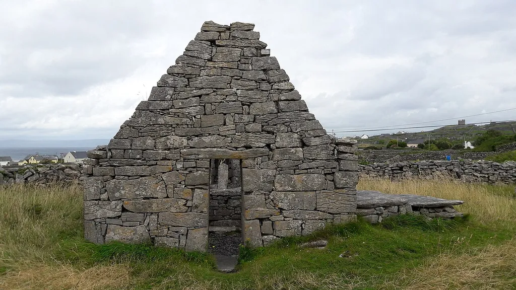 County Galway, St. Gobnet's Church (Kilgobnet) Innisheer.
