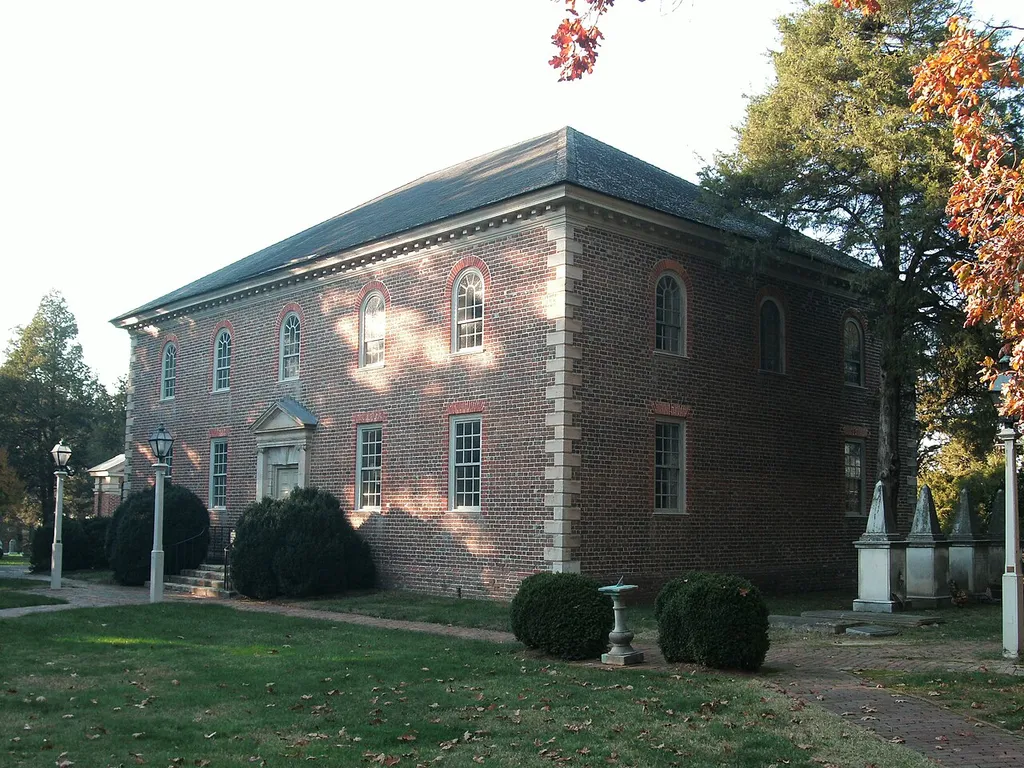 Pohick Church - November, 2009 This file was uploaded with Commonist. GEDSC DIGITAL CAMERA