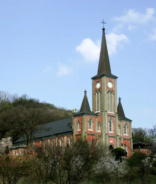 Gamgok Catholic Church in North Chungcheong Province