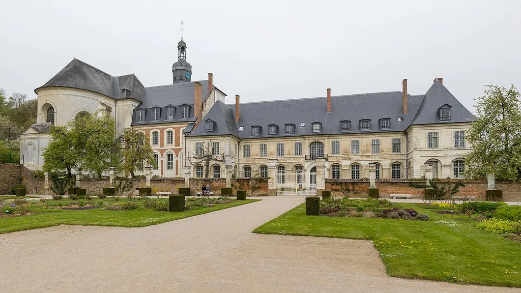 Abbaye de Valloires vue des jardins