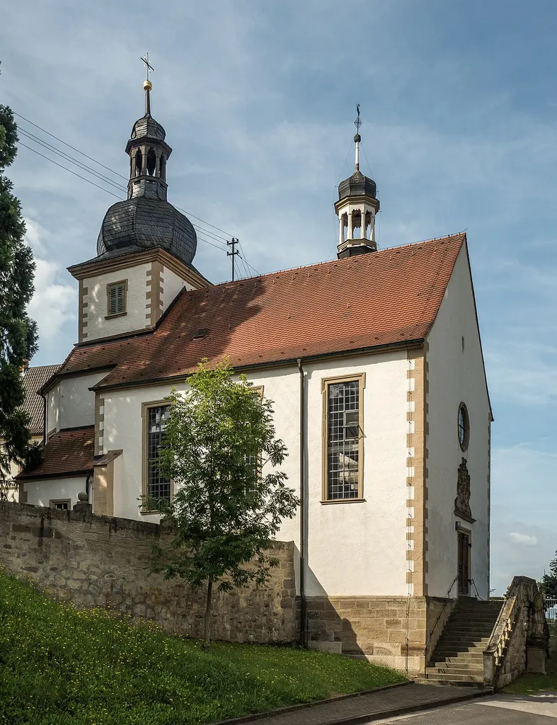 Catholic parish church of St. Wendelin in Sternberg built 1673