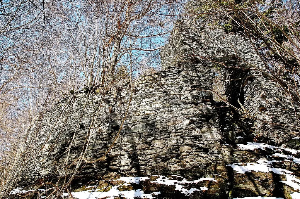 Castle ruin Alt-Liebmgerg in Liemberg, market town Liebenfels, district Sankt Veit, Carinthia, Austria, EU