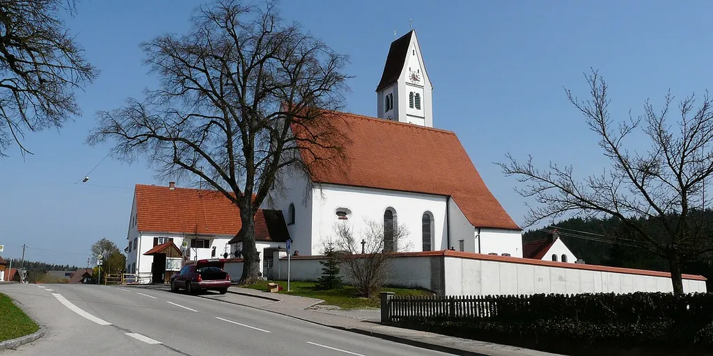 St. Martinskirche in Döpshofen, Ortsteil von Gessertshausen