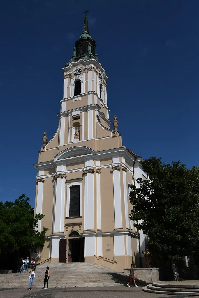 Inner City Roman Catholic church in Szekszárd, Hungary