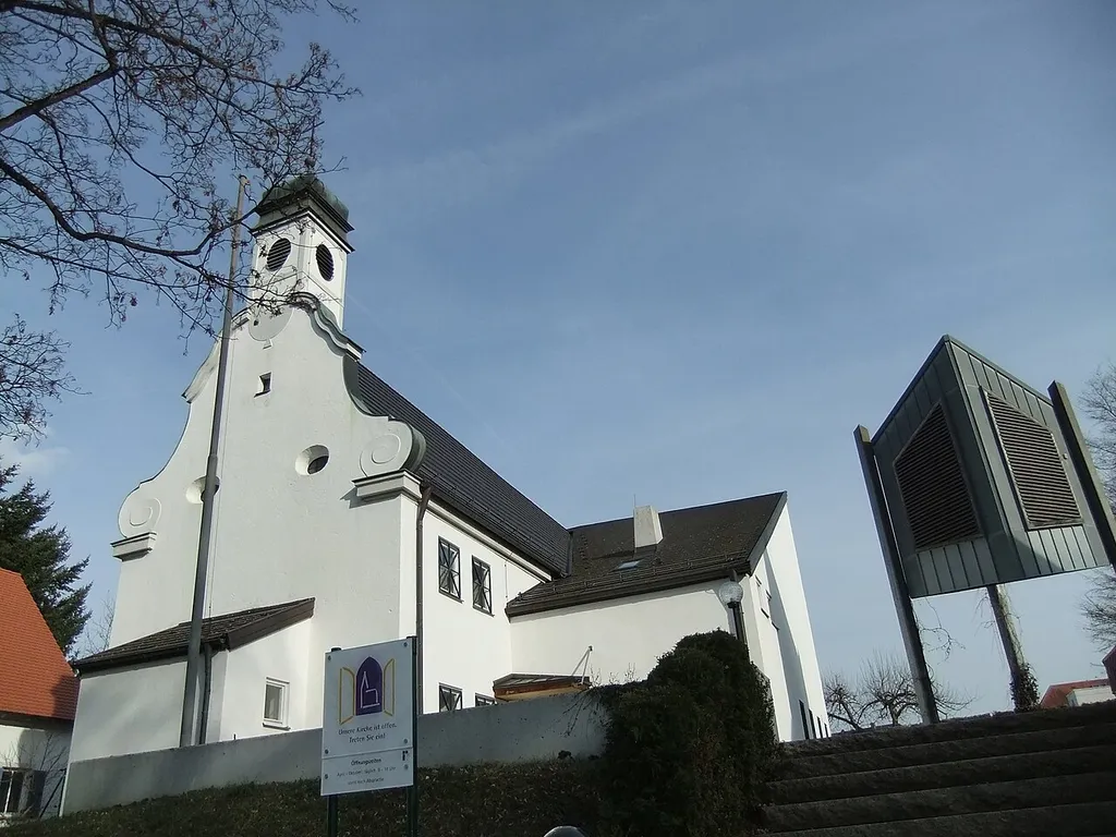 Versöhnungskirche Neunburg vorm Wald von Bahnhofstrasse aus gesehen