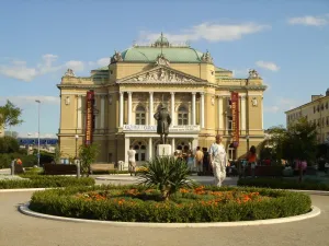 Croatian National Theatre Ivan pl. Zajc in Rijeka
