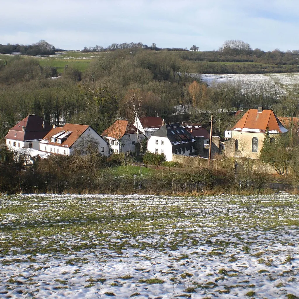 overview ancient convent Gräfinthal, commune Mandelbachtal, Saarland, Germany