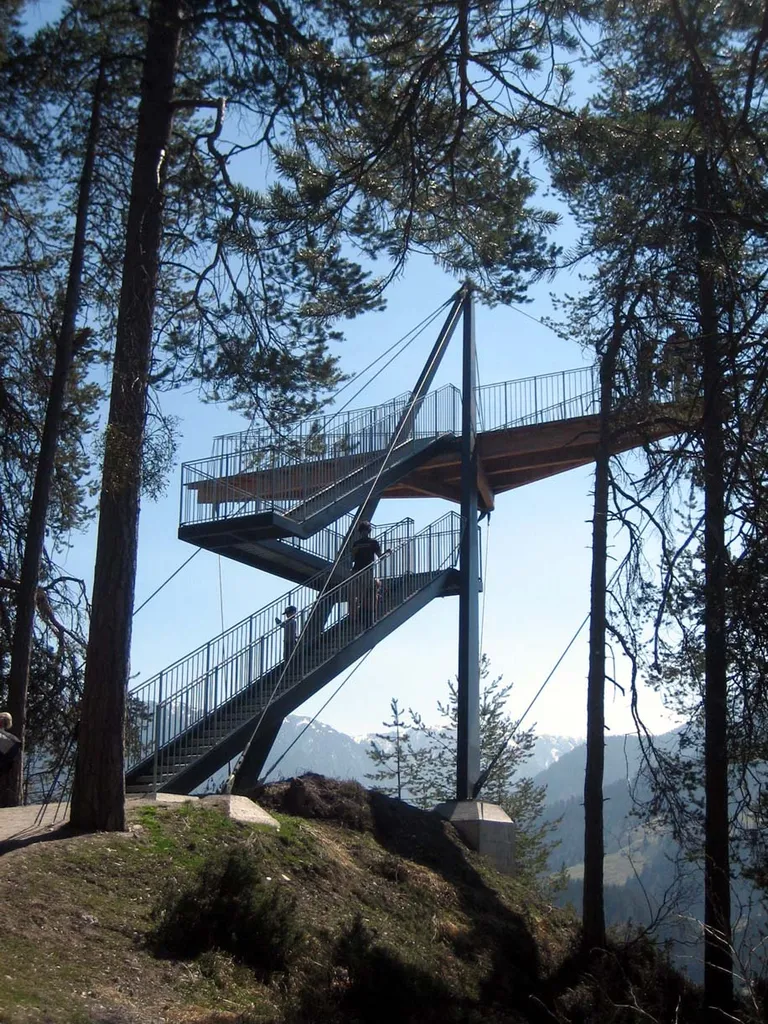 Aussichtsplattform 'Spir' bei Flims/Conn