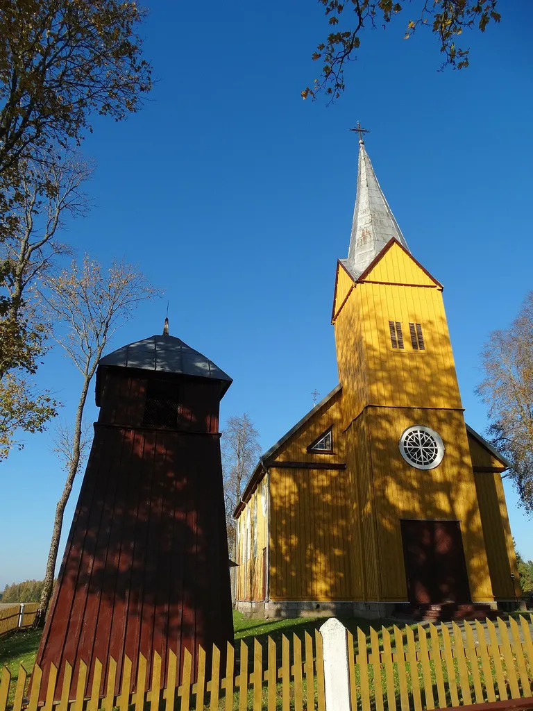 St. Anne's Church in Vaičaičiai, Skuodas District, Lithuania