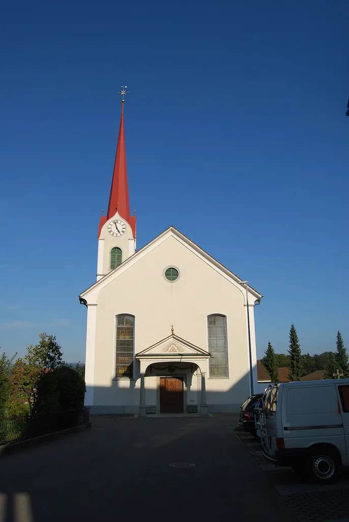Church of Mühlau, canton of Aargau, Switzerland