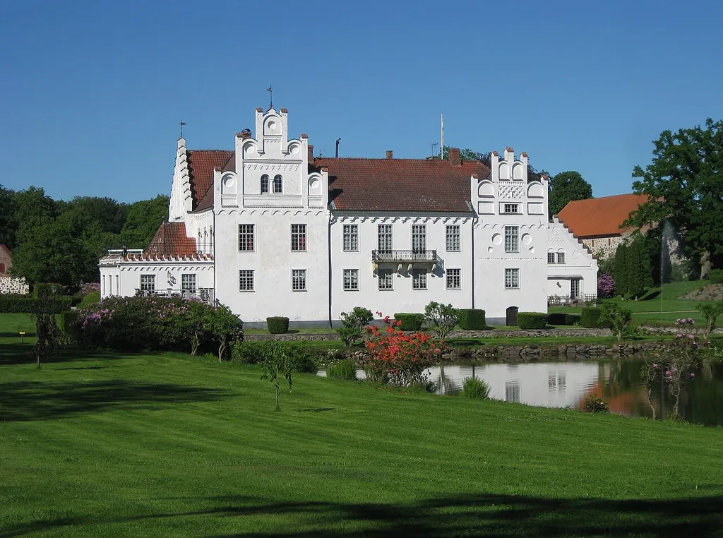 Wanås castle in Skåne, Sweden