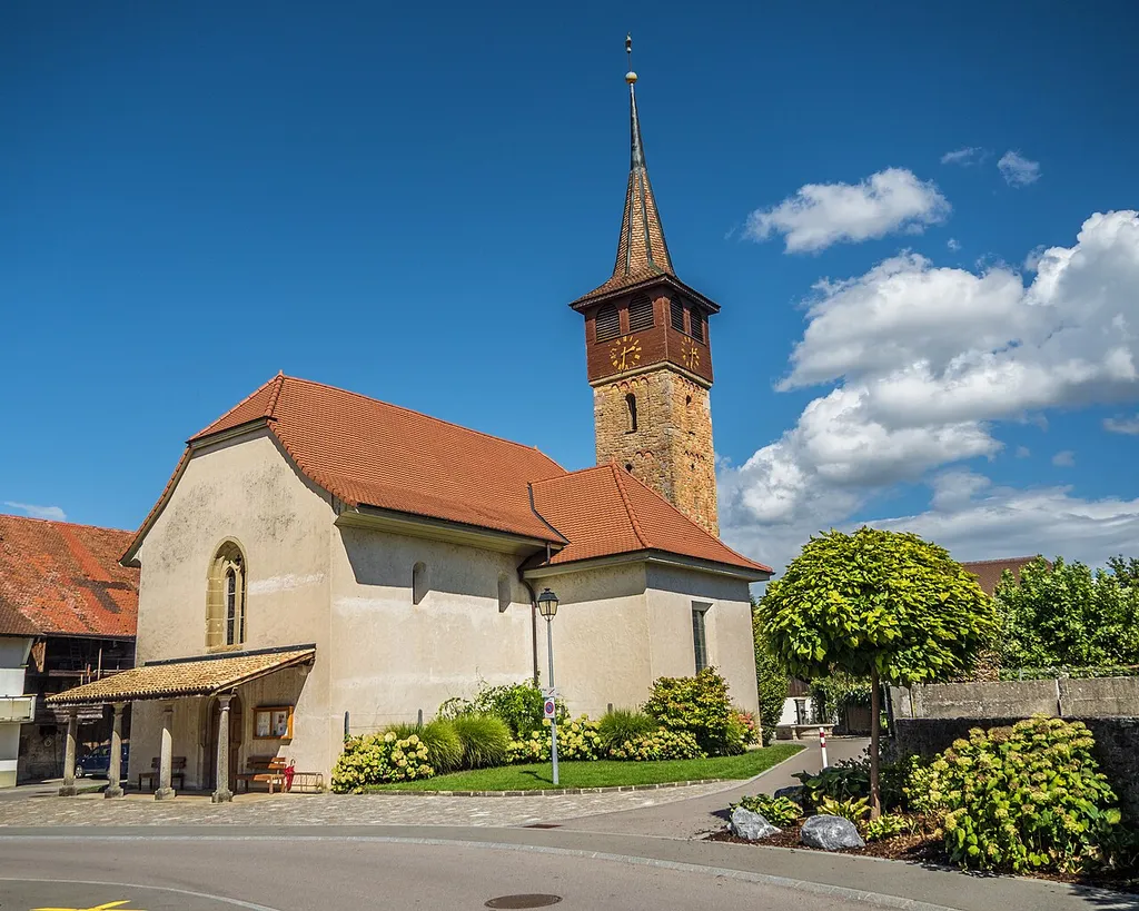 Reformed Church, Corcelles-près-Payerne, Canton of Vaud, Switzerland