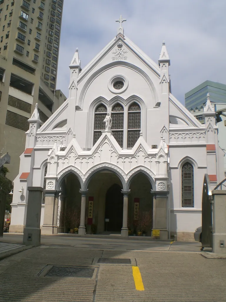Description= 堅道香港聖母無原罪主教座堂 Immaculate Conception Cathedral of Hong KongCaine Road Hong Kong Source= self-made Author= JackieCheu