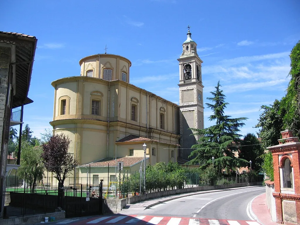 Autore Giorces, Caprino Bergamasco, la Parrocchiale.