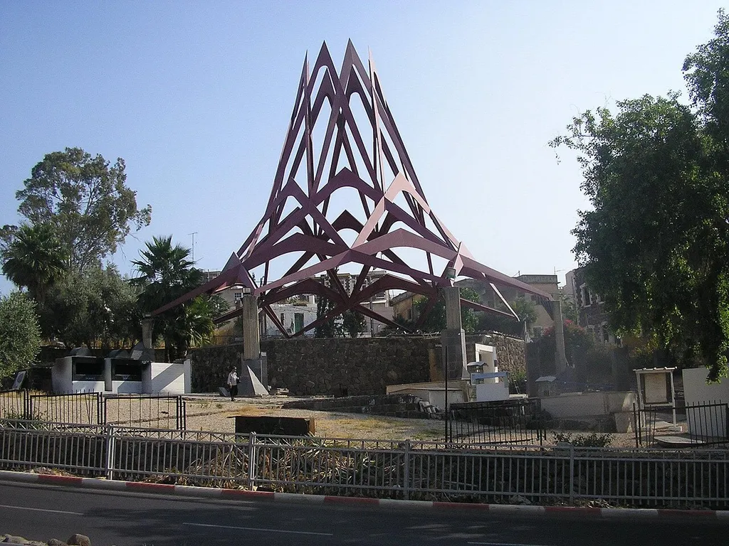 Rambam's (Maimonides) grave compound in Tiberias, Israel.מתחם קבר הרמב"ם בטבריה
