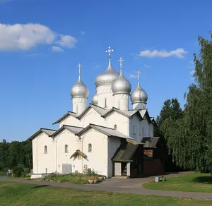 Saints Boris and Gleb Church in Plotniki, Veliky Novgorod