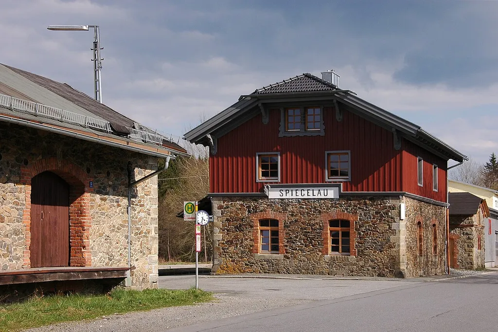 station building at Spiegelau station