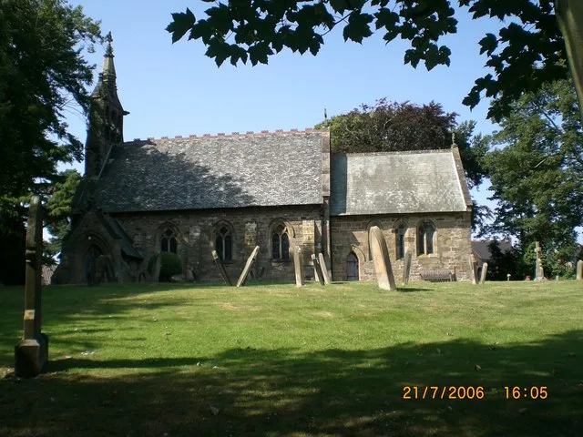 Kirklevington Church (St Martin's) and churchyard.