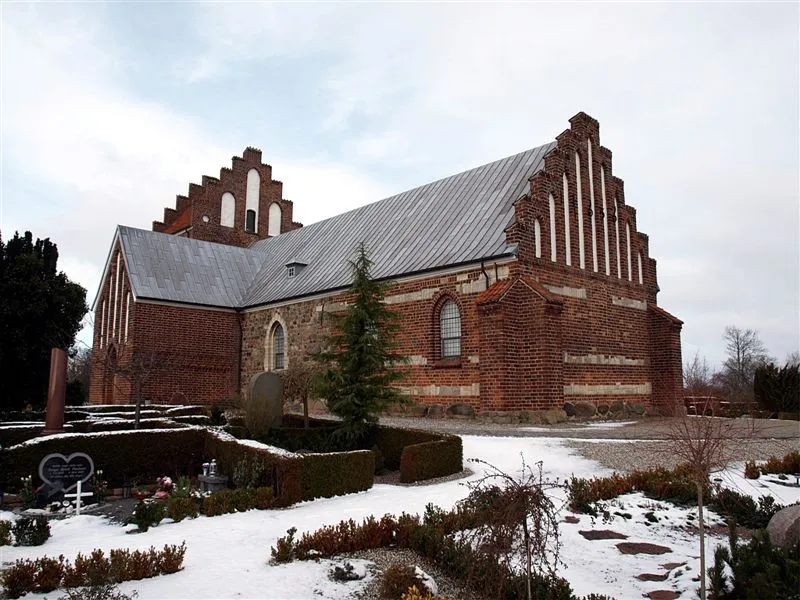 Smørum Kirke i Danmark. Smørum kirke