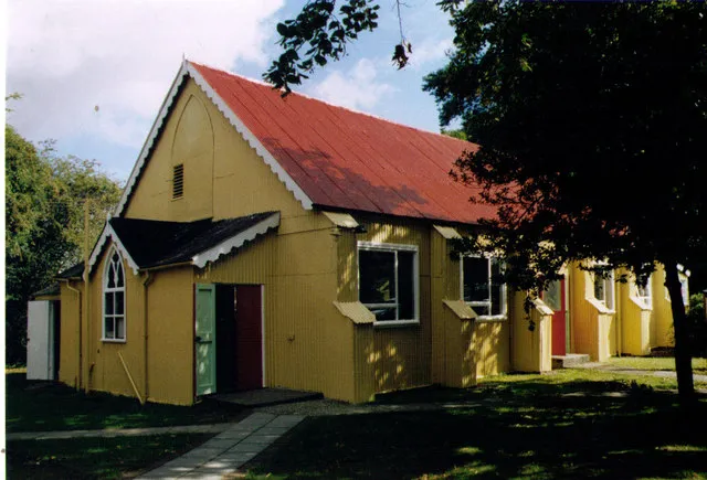 The Old Church of St Barnabas, Emmer Green Built in 1897 and now used as the Church Hall.