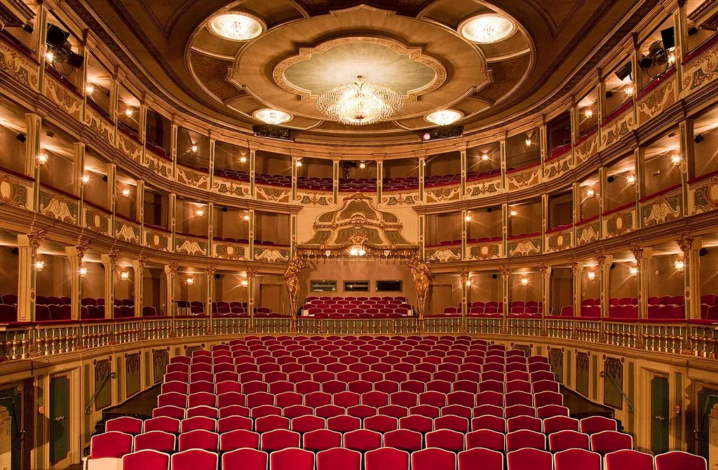Der Saal des Markgrafentheaters