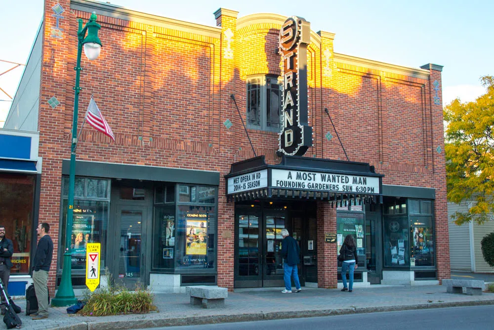 Strand Theatre, 345 Main St. Rockland