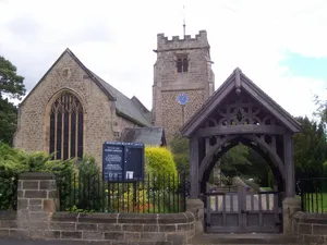 Lychgate C20 Yards South-West Of Church Of St Oswin