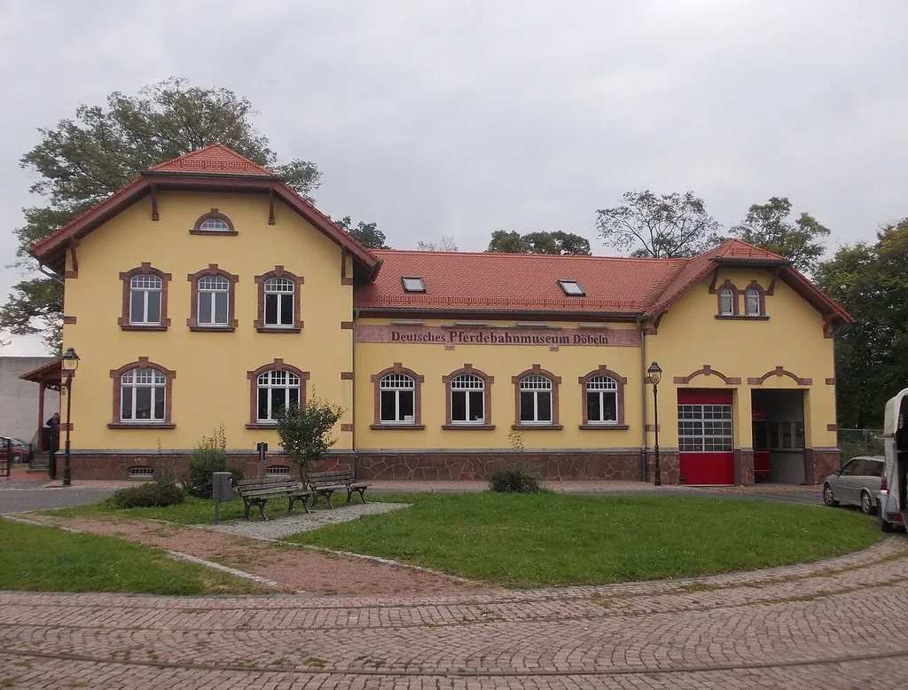 Horsecar museum in Döbeln (Mittelsachsen district, Saxony)