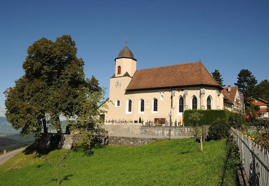 Pfarrkirche hl Viktor in Viktorsberg.
