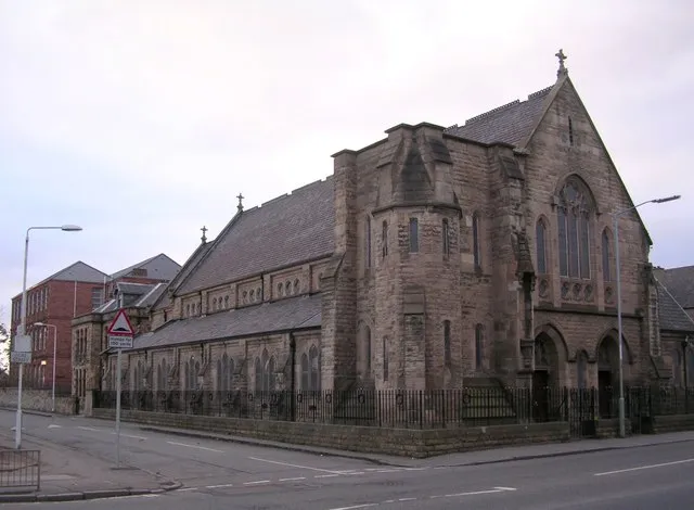 Holy Family Catholic Church, Mossend. The Scottish Catholic Directory for 1885 reports: "On 16th November 1884 there was opened at Mossend a very beautiful church designed by Messrs Pugin and Pugin of Westminster... one of the neatest, most chaste and elegant in this part of the country." http://www.holyfamily.i12.com/The_Beginnings/the_beginnings.html