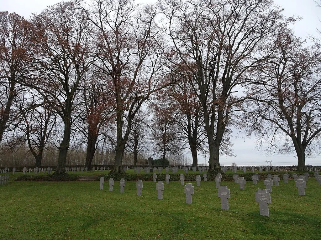 Cimetière Allemand 14-18 Wavrin Nord (département français).