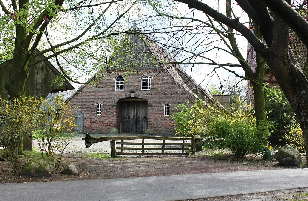 Part of the historical agricultural buildings of the Hamaland-Museum in Vreden